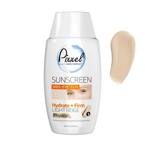 کرم ضد آفتاب دور چشم پیکسل  بژ روشن SPF35